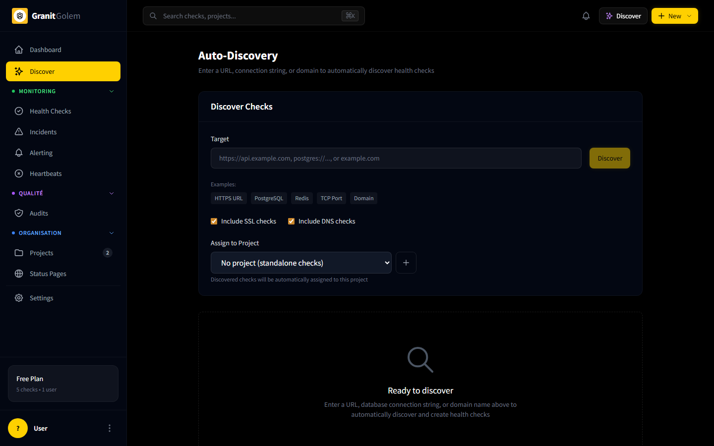 Auto-Discovery :détection automatique des endpoints à monitorer